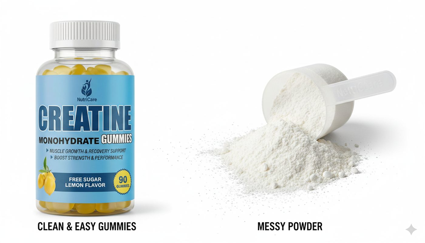 NutriCare Creatine lifestyle